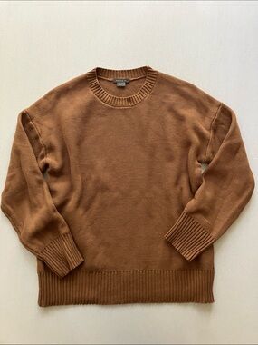 Matty M Chestnut Brown Crewneck Sweater